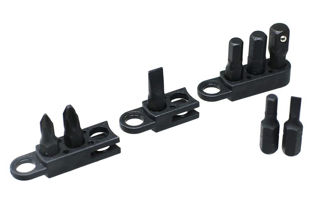 SUNDRY Mini Ratchet 72 Feed 7 6 and 1 Socket Set, 6.35mm (1/4 Inch) Drive, Gears, 5° Angle, Bits, Sockets, Adapter, SDR-B02