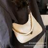 Korean Simple Casual Bag Women's 2025 New Fashion Diamond Bucket Bag High-end Niche Shoulder Armpit Bag