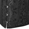Top Corsetto in Pizzo Bardot Donna Modellante Vita Steccato Bustier Vintage Overbust Costume da Festa Shapewear
