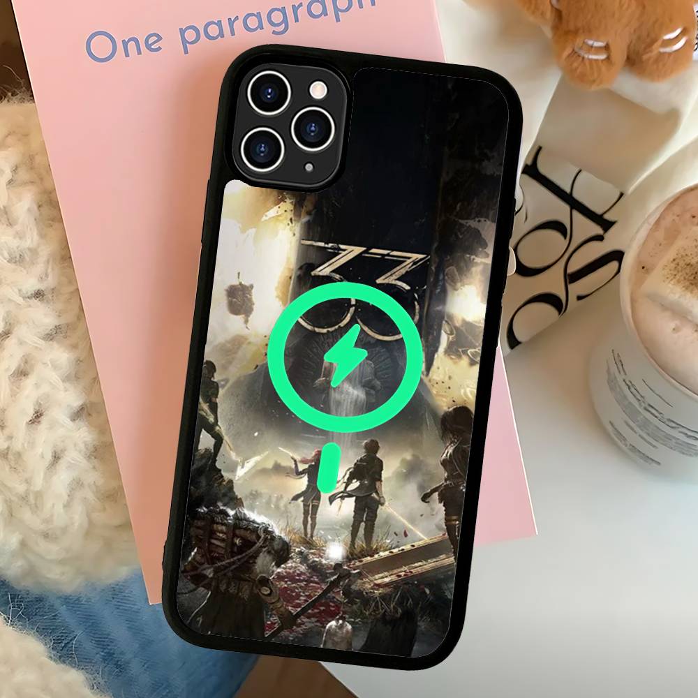 

Clair Obscur Expedition 33 Game For Magsafe Magnetic Phone Case For IPhone 17 16 15 14 13 12 11 Plus Pro Max PC+TPU Cover iPhone 14pro max