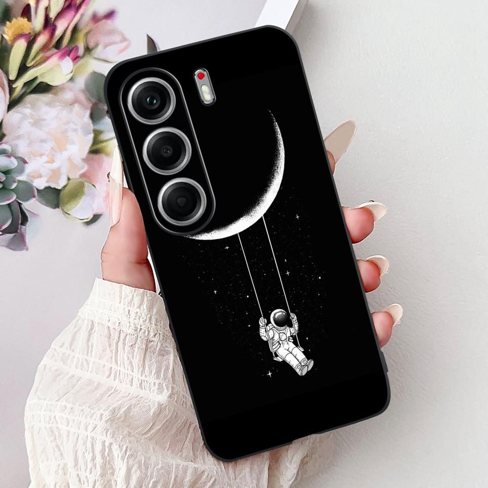 Cool Dragon Lion Tiger Cartoon Pattern Casing For Tecno Camon 40 Pro 5G CM7 Case Camon40 40Pro 5G 6.78" Soft Silicone Back Cover