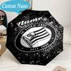 Custom Name Umbrella Sturm Graz Crest Emblem Umbrella 8-Frame for Travel, Camping, Casual Lightweight Portable, Essential for Family Gifts