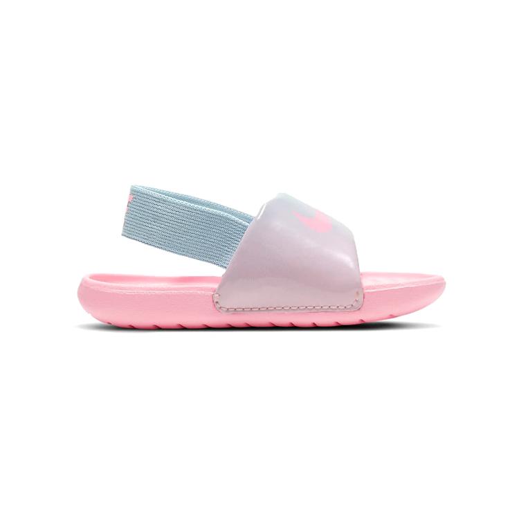 Nike Kawa Slide Low Top Toddler Shoes Pink Blue Green Infant And Toddler CW1658-600
