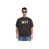 Fear of God Essentials 1977 Series SS22 Raglan Crewneck Short Sleeve Sweatshirt Men Sweatshirt Iron Black FOG-SS22-210