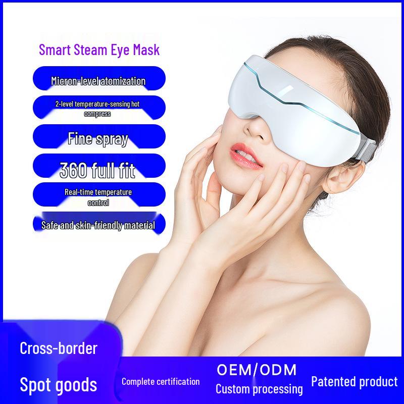 Yeni Göz Bakım Cihazı: Soğuk/Sıcak Kompres, Nemlendirici Krem, Kuru ve Yorgun Gözler İçin Buhar Spreyi