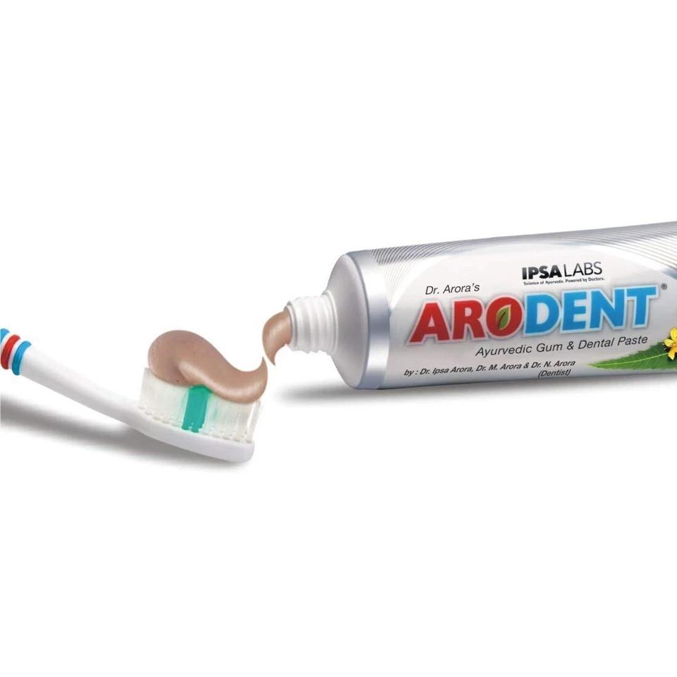 Pâte dentaire et pour gencives ayurvédique Arodent (200g x 3)