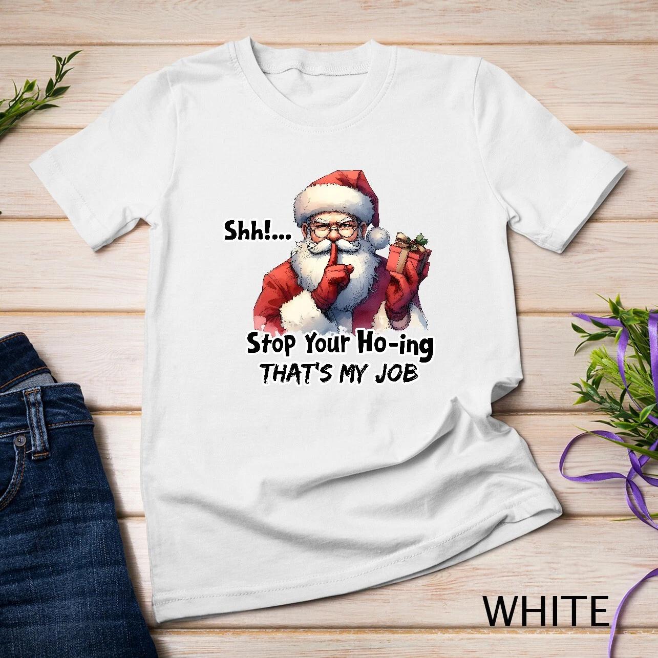 Sarcastic Santa #1 Funny Christmas Shirt Unisex T-shirt L