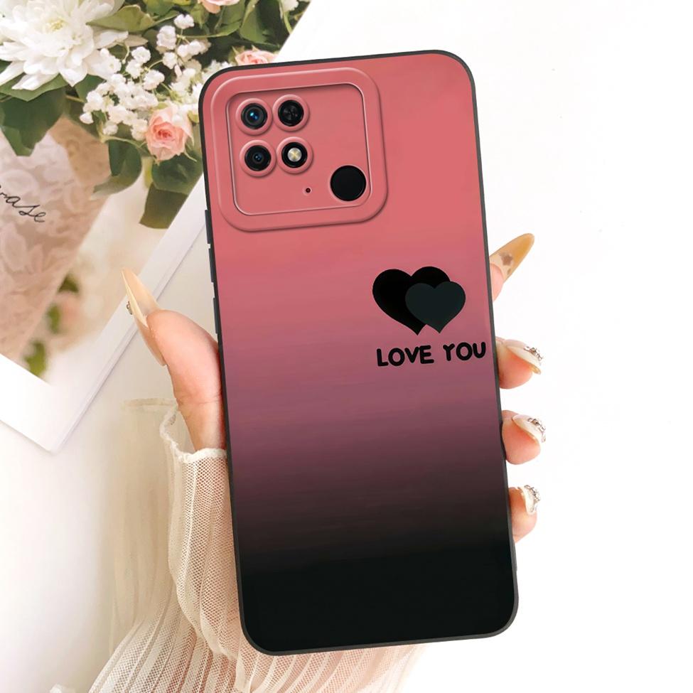 For Redmi 10C 4G Case Cover Silicone Luxury Fashion Cool Kawaii Cute Painted Phone Casing 220333QAG 220333QBI 220333QNY 220333QL