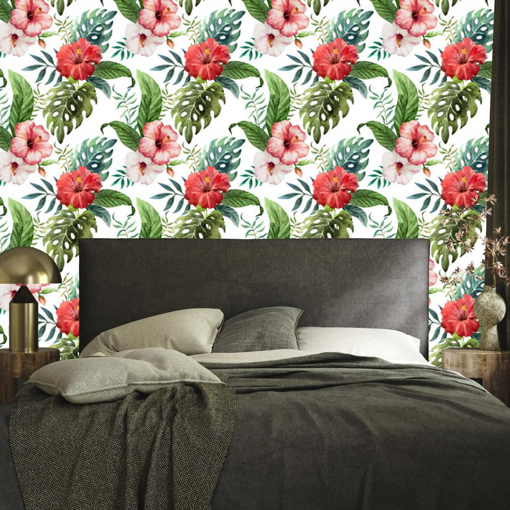Colorful Flowers Wallpaper for Living Room and Bedroom 50x1000