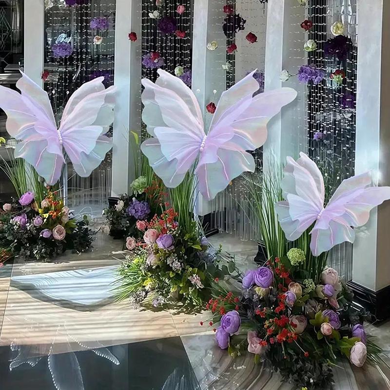 Butterfly And 5M Styling Tube Bendable Aluminum Pvc Pipe Wedding Party Baby Shower Birthday Decor Mold Diy Prop