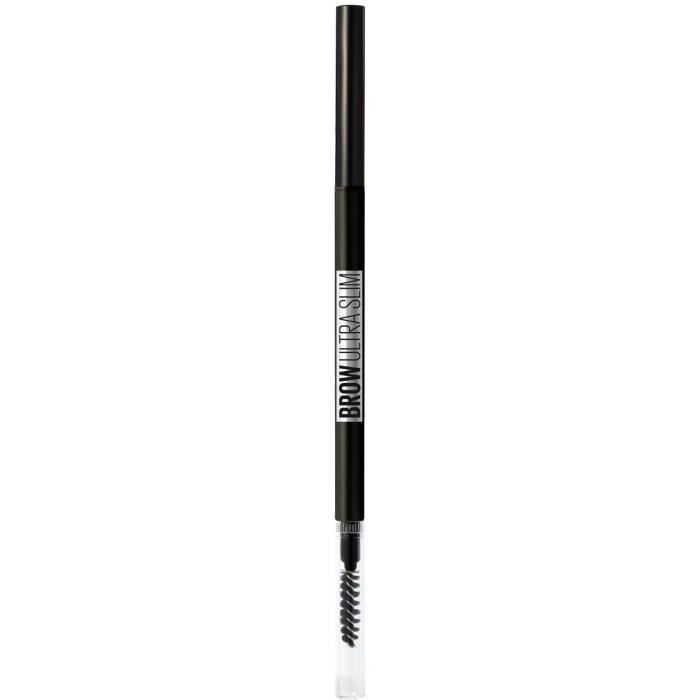 Maybelline Brow Ultra Slim Crayon à sourcils Rétractable Haute-Précision Black 4,54g