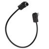 30cm 11.81in Car AUX Input Adapter CD Player Audio Cable High Toughness Replacement for Alpine