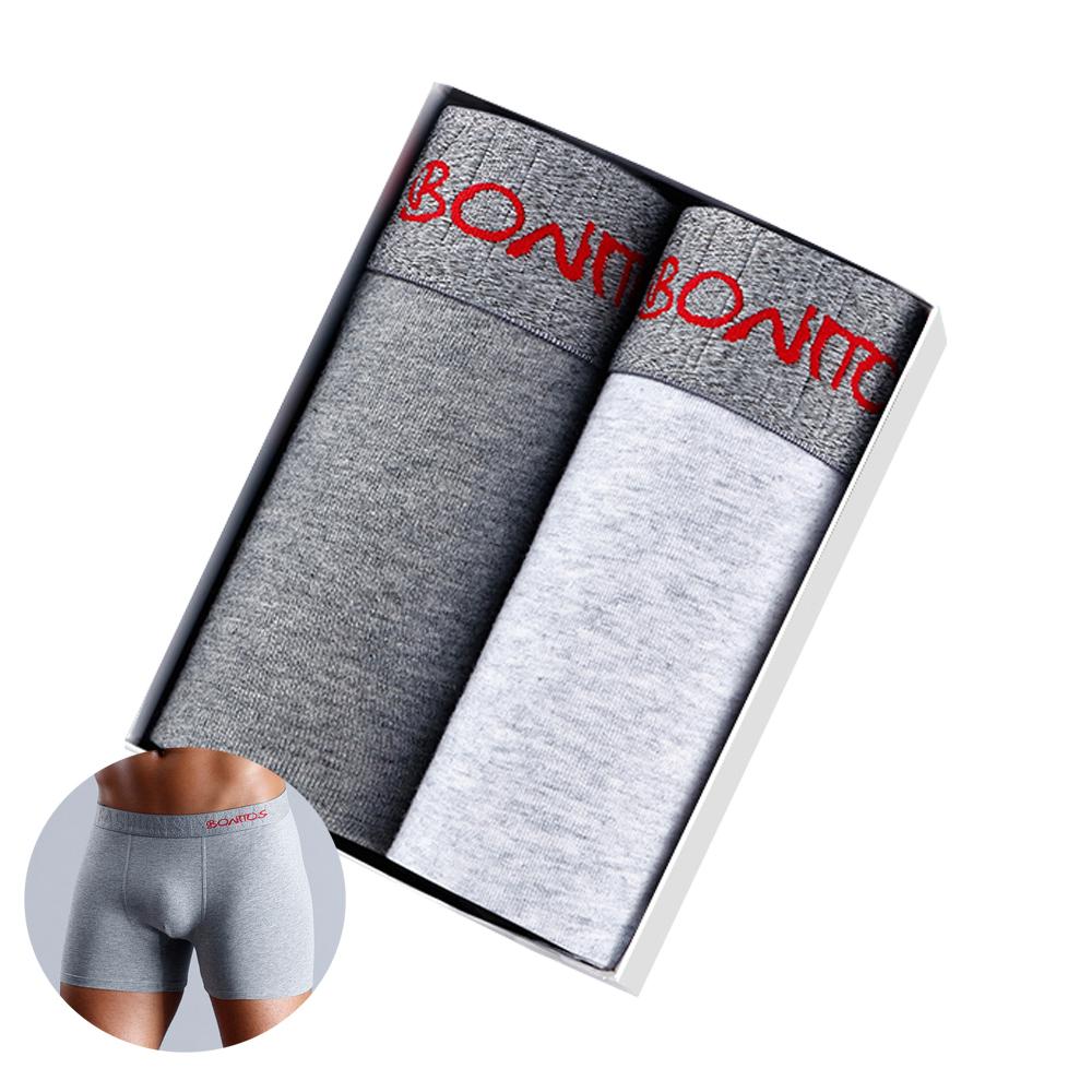 BONITOS 2Buc Chiloți Bărbați Bumbac Chiloți Bărbați Boxeri Comozi Pentru Lenjerie Intima Bărbați