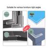 Aluminum Window Anti-Collision Silicone Corner Protector for Inward Opening Windows - Safety Right Angle Sleeve