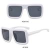 Big Oversized Square Sunglasses Punk UV400 Protection Thick Frame Sun Glasses for Women Men