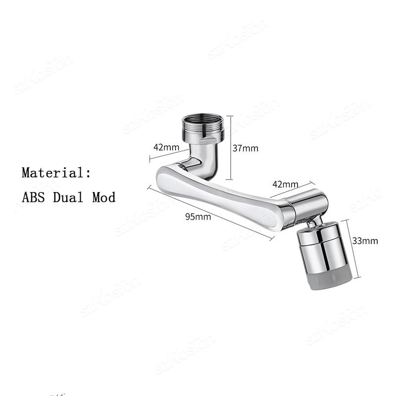 1080 Degree Swivel Faucet Aerator Mixer Tap Extender Adapter Attachment Water Nozzle Adjustable Kitchen Sink For Home Accessory