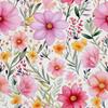 Outdoor Dekostoffe Oxford - Motiv Blumen I Dx5568