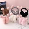 Winter Cartoon Cat Earmuffs: Cute, Warm Protection for Students and Outdoor Enthusiasts