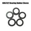 10pcs Bearing Rubber Sleeve Power Tool Parts For 608 Angle Grinder Electric Hammer Bearing Cover Electrical Tool Accessories