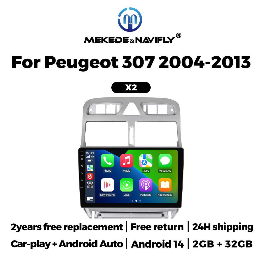 

Пежо 307 (2004-2013) Android GPS-навігація та Bluetooth MP5-плеєр Standard + Camera + DVR