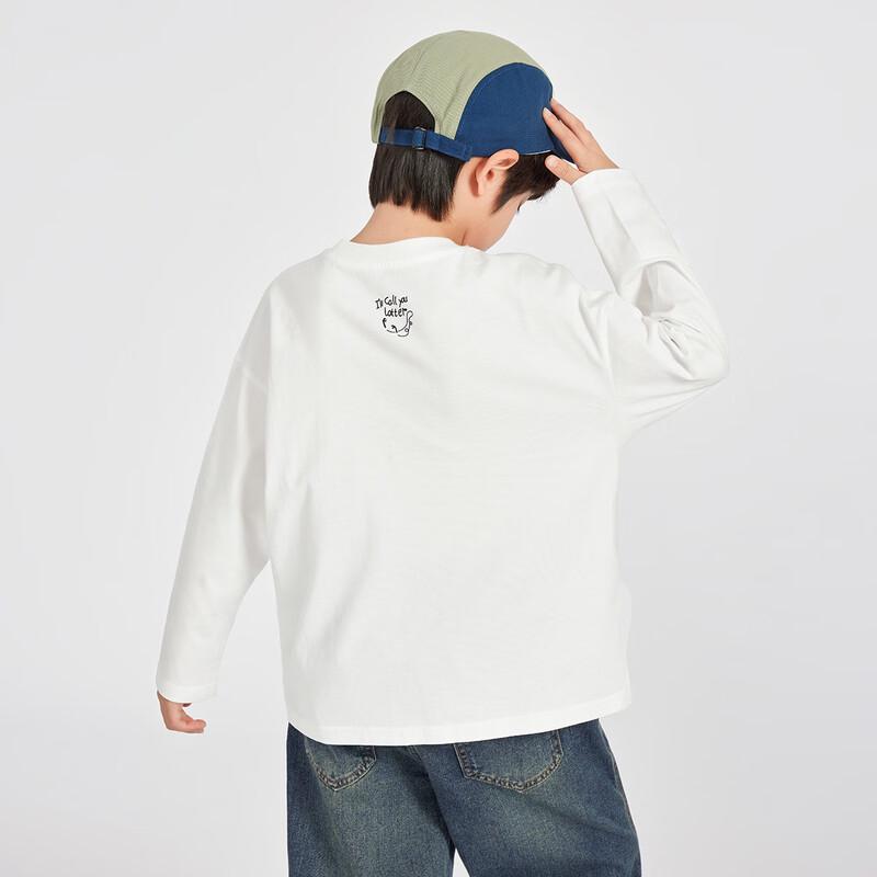 Duoduo Home Boys' Pure Cotton Long Sleeve Casual T-Shirt