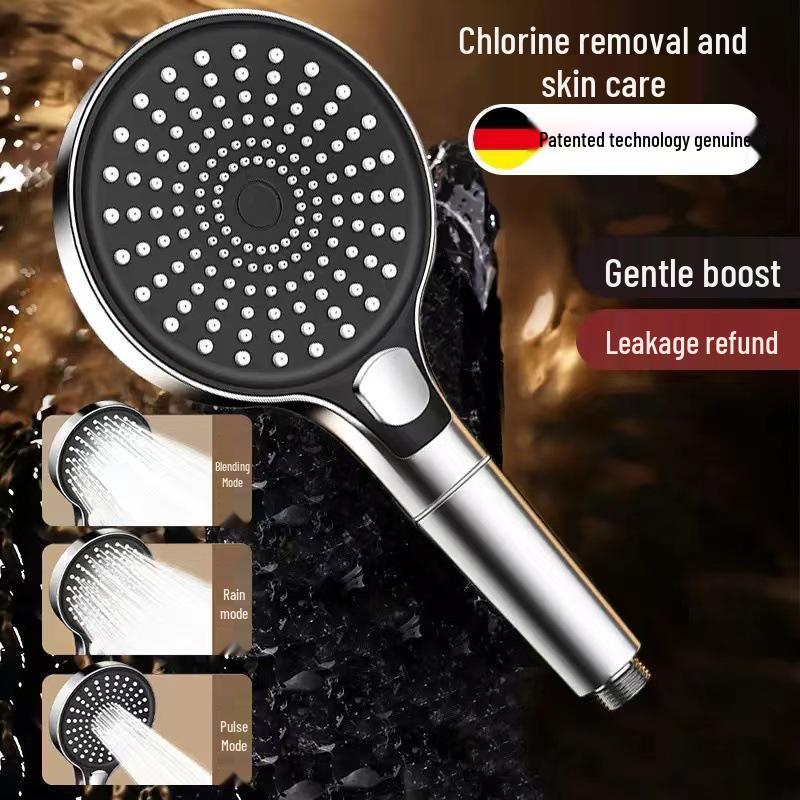 

Высокопроизводительная трехрежимная душевая лейка с функцией усиления для повышенного давления