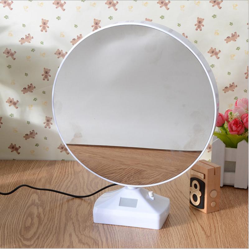 Creative  7 Inch Multi  function LED Light  Photo Frame  With Mirror  Wedding Picture holder Art Home Decor
