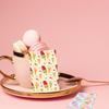 Summer Themed Colorful Ice Cream Pattern Greeting Card Envelope Set Sticker