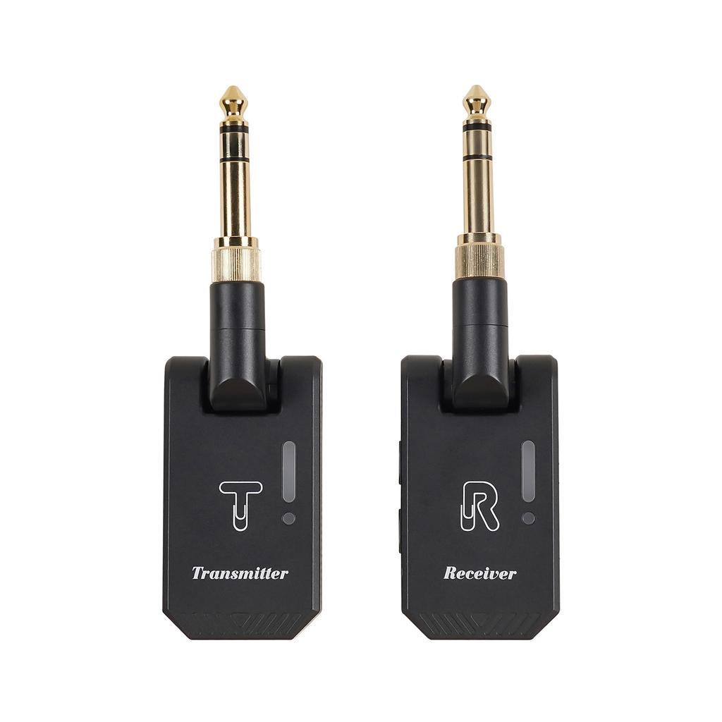 5.8GHz Wireless Sound Transmission System Rechargeable Guitar Bass Wireless Receivers 3 Milliseconds Low Latency with