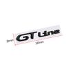 SQOB1 3d metal Car Sticker GT Line Emblem Sticker Rear Trunk Sticker For Proceed GT LINE Peugeot 206 207 208 308 408 508 5008 3008