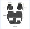 ZEEKR LS9 Car Custom TPE Floor Mats: Fits 26 Models, All-Weather Seat Back & Trunk Mats