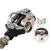1 Pair Mountain Bike Pedal Waterproof Sealed Bearing Self-locking Pedal Spd System Ultralight Bicycle Parts