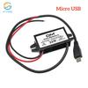 DC-DC Step Down Buck Converter Power Supply Module for Car 12V to 5V 3A 15W for Car Male Female USB Mini USB Micro USB Adapter