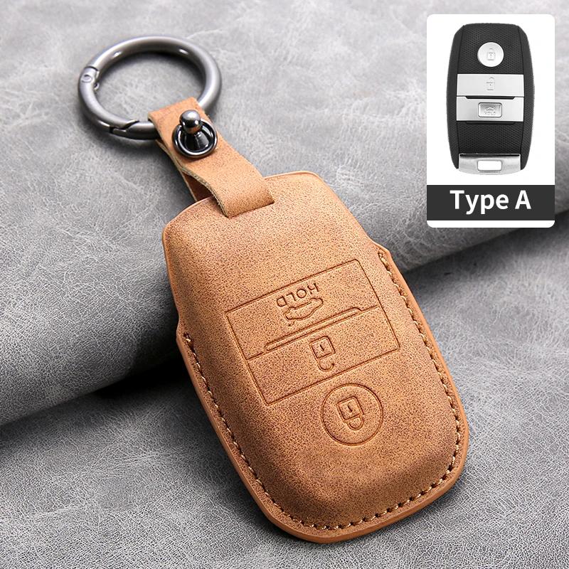 3 Buttons Car Remote Key Case Cover for Kia K2 K4 Forte Koup Optima Rio Sedona Sorento Soul EV Sportage NIRO Forte Keychain