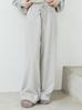 long pants PWCP255306GRYF Fleece-lined