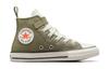 Converse Chuck Taylor All Star Round Tip Cushioning, Wear Resistant High Top Kids Canvas Shoes Green A06368C