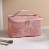 Large Capacity Travel Makeup Bag Fashion Portable Multifunctional Cosmetic Bag Lace Women Toiletry Storage Organizer Bag