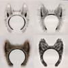Beast Werewolf Cosplay Props Wolf Ears Headband Tail Claws Gloves Leg Cover Set Anime Costume Accessories for Halloween Party