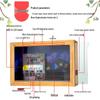 Kamei Kaku 1:64 Fujiwara Tofu Shop Anime Scene Photo Frame Wall Display with Touch Switch Dust Cover.