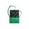 Bottega Veneta CASSETTE Cow Leather Shoulder Bag, Crossbody Bag Medium Men's Parrot Green/Black 737950V29E03813