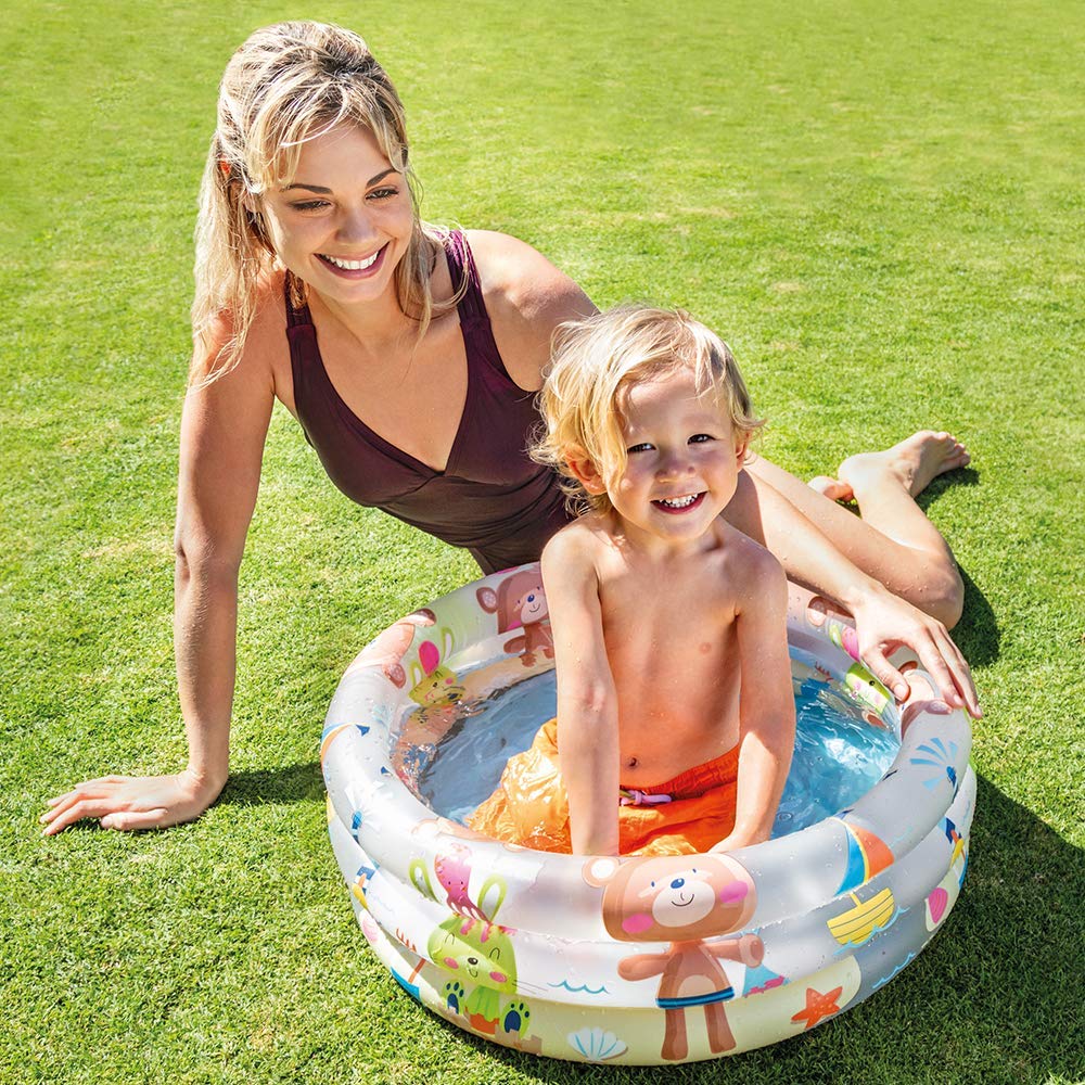 BEACH BUDDIES 3-Ring Baby Pool, 61x22cm [Ages 1-3]