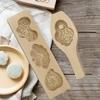 Patterned Cookie Cutter Food Grade BPA Free Smooth Edge Chocolate Pumpkin Pie Embossing Mold Kitchen Accessories