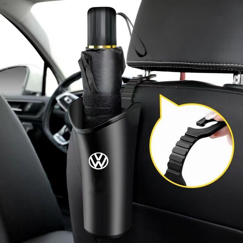 efg1 Multi-Functional Portable Car Umbrella Storage Bucket Tools For VW Golf 6 7 Passat Jetta Touareg Bora Beetle Sticker YSSNT