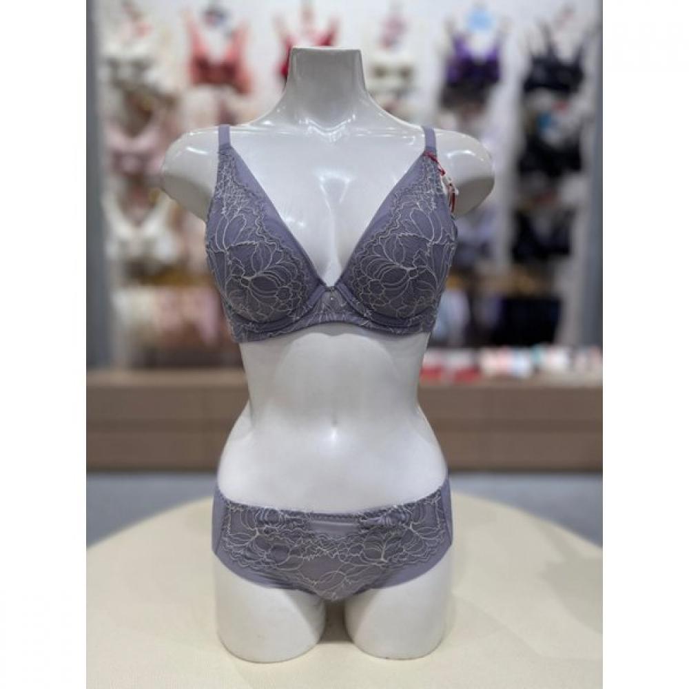 Triumph Комплект нижнего белья Luna Premium Бюстгальтер Hamline Трусики Светло-фиолетовый Tewbr713tewbp713lpu 85C/100