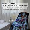 Dark Style Five Nights At Freddy' Flannel Blanket Soft Warm Fleece Throw for Sofa Bed Couch Cover Nap Camping FNAF Fans Gift
