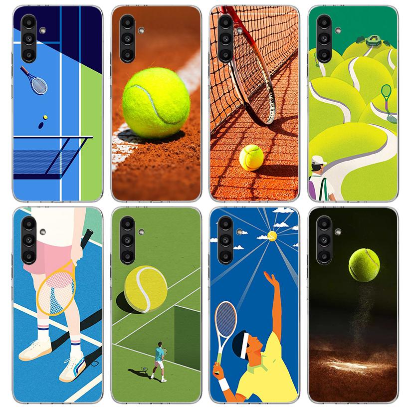 Tennis Sport Phone Case For Samsung Galaxy A17 A16 A15 A14 A13 A57 A56 A55 A54 A53 A37 A36 A35 A34 A33 A26 A25 A24 A23 Galaxy A1