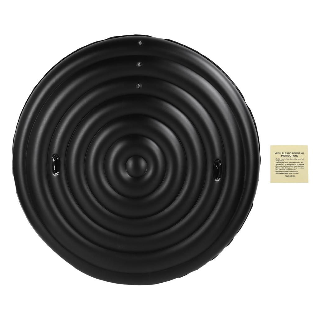 Inflatable Hot Tub Cover PVC Adjustable Inflatable Pool Protective Lid with Handles for Outdoor