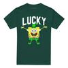 SpongeBob SquarePants Unisex Adult Lucky St Patricks Day T-Shirt