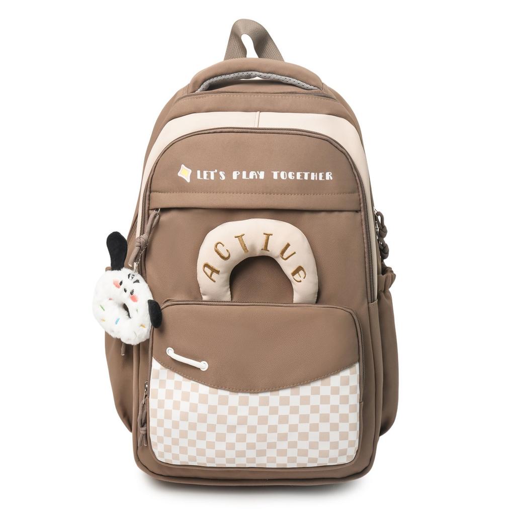 Schoolbag1011 new schoolbag high value lightweight campus large capacity backpack junior high school student backpack