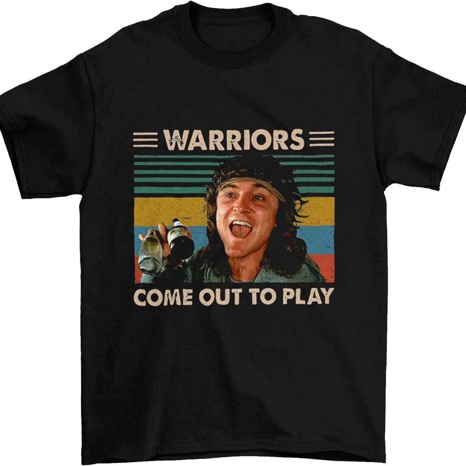 Luther Warriors Come Out to Play Vintage T-Shirt, Classic Movie Shirt, Funny T-Shirt Black S чёрный